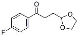 3-(1,3-DIOXOLAN-2-YL)-4'-FLUOROPROPIOPHENONE Struktur