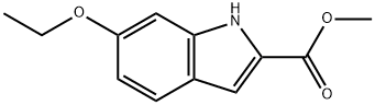 6-ETHOXY-1H-INDOLE-2-CARBOXYLIC ACID METHYL ESTER Struktur