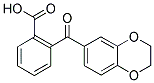 2-(2,3-DIHYDRO-1,4-BENZODIOXIN-6-YLCARBONYL)BENZOIC ACID Struktur