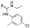 N-(4-CHLORO-2-METHYLPHENYL)-N'-ETHYLTHIOUREA Struktur