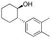 TRANS-2-(3,4-DIMETHYLPHENYL)CYCLOHEXANOL Struktur