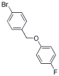 4-BROMOBENZYL-(4-FLUOROPHENYL)ETHER Struktur