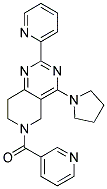 PYRIDIN-3-YL-(2-PYRIDIN-2-YL-4-PYRROLIDIN-1-YL-7,8-DIHYDRO-5H-PYRIDO[4,3-D]PYRIMIDIN-6-YL)-METHANONE Struktur