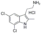 2-(5,7-DICHLORO-2-METHYL-1H-INDOL-3-YL)ETHANAMINE HYDROCHLORIDE price.