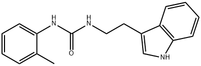 N-(2-INDOL-3-YLETHYL)((2-METHYLPHENYL)AMINO)FORMAMIDE Struktur