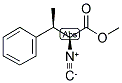 (S,R)-METHYL-2-ISOCYANO-3-METHYL-3-PHENYLPROPIONATE Struktur