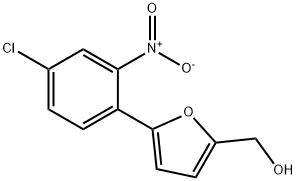 [5-(4-CHLORO-2-NITRO-PHENYL)-FURAN-2-YL]-METHANOL Structure