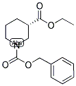 (S)-PIPERIDINE-1,3-DICARBOXYLIC ACID 1-BENZYL ESTER 3-ETHYL ESTER Struktur