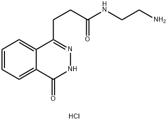 N-(2-AMINOETHYL)-3-(4-OXO-3,4-DIHYDRO-PHTHALAZIN-1-YL)PROPANAMIDE HYDROCHLORIDE Struktur