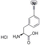 3-CYANO-L-PHENYLALANINE HCL Struktur