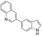 3-(1H-INDOL-5-YL)QUINOLINE Struktur