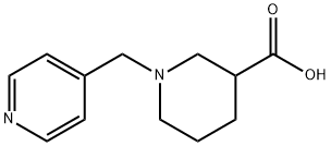 1-(PYRIDIN-4-YLMETHYL)PIPERIDINE-3-CARBOXYLIC ACID DIHYDROCHLORIDE Struktur