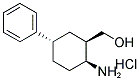 (CIS-2-AMINO-TRANS-5-PHENYL-CYCLOHEXYL)-METHANOL HYDROCHLORIDE Struktur