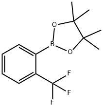 2-TRIFLUOROMETHYLPHENYLBORONIC ACID, PINACOL ESTER Struktur