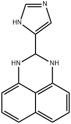 2-(1H-IMIDAZOL-5-YL)-2,3-DIHYDRO-1H-PERIMIDINE Struktur