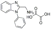 1-PHENYL-1H-BENZOIMIDAZOL-2-YLMETHYLAMINE OXALATE Struktur