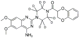 DOXAZOSIN-D8 (PIPERAZINE-D8) Struktur