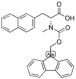 FMOC-N-ME-D-ALA(2-NAPHTHYL)-OH Struktur