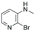 (2-BROMO-PYRIDIN-3-YL)-METHYL-AMINE Struktur