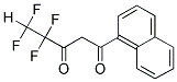 4,4,5,5-TETRAFLUORO-1-(1-NAPHTHYL)PENTANE-1,3-DIONE Struktur