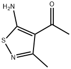 1-(5-AMINO-3-METHYLISOTHIAZOL-4-YL)ETHANONE Struktur