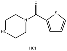 PIPERAZIN-1-YL-THIOPHEN-2-YL-METHANONE HYDROCHLORIDE Struktur