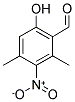 6-HYDROXY-2,4-DIMETHYL-3-NITRO-BENZALDEHYDE Struktur