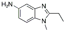 2-ETHYL-1-METHYL-1H-BENZOIMIDAZOL-5-YLAMINE Struktur