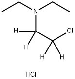 2-(DIETHYLAMINO)ETHYL-D4 CHLORIDE HCL Struktur