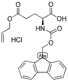 FMOC-GLU(OALL)-OH HCL Struktur