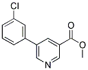 METHYL 5-(3-CHLOROPHENYL)NICOTINATE Struktur