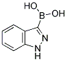 1H-INDAZOL-3-YL-3-BORONIC ACID Struktur