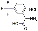 2-AMINO-2-(3-(TRIFLUOROMETHYL)PHENYL)ACETIC ACID HYDROCHLORIDE price.