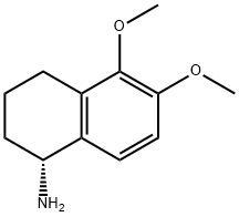 (R)-5,6-DIMETHOXY-1,2,3,4-TETRAHYDRO-NAPHTHALEN-1-YLAMINE Struktur