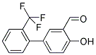 4-HYDROXY-2'-(TRIFLUOROMETHYL)[1,1'-BIPHENYL]-3- CARBALDEHYDE Struktur