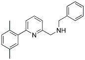 N-BENZYL-1-[6-(2,5-DIMETHYLPHENYL)PYRIDIN-2-YL]METHANAMINE Struktur