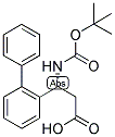 (R)-3-BIPHENYL-2-YL-3-TERT-BUTOXYCARBONYLAMINO-PROPIONIC ACID Struktur