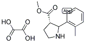 METHYL (3S)-2-(2-METHYLPHENYL)-3-PYRROLIDINECARBOXYLATE OXALATE Struktur