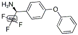 (1S)-2,2,2-TRIFLUORO-1-(4-PHENOXYPHENYL)ETHYLAMINE Struktur