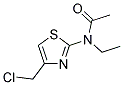 N-[4-(CHLOROMETHYL)-1,3-THIAZOL-2-YL]-N-ETHYLACETAMIDE Struktur