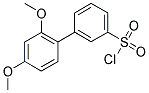 2',4'-DIMETHOXY-BIPHENYL-3-SULFONYL CHLORIDE Struktur