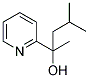 4-METHYL-2-PYRIDIN-2-YL-PENTAN-2-OL Struktur