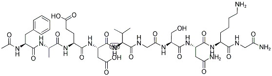 AC-FAEDVGSNKG-NH2 Struktur