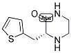 (R)-3-THIOPHEN-2-YLMETHYL-PIPERAZIN-2-ONE Struktur