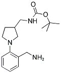 [1-(2-AMINOMETHYL-PHENYL)-PYRROLIDIN-3-YLMETHYL]-CARBAMIC ACID TERT-BUTYL ESTER Struktur