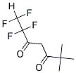 1,1,2,2-TETRAFLUORO-6,6-DIMETHYLHEPTANE-3,5-DIONE Struktur