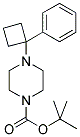 4-(1-PHENYL-CYCLOBUTYL)-PIPERAZINE-1-CARBOXYLIC ACID TERT-BUTYL ESTER Struktur