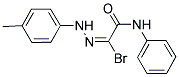 (1E)-2-ANILINO-N-(4-METHYLPHENYL)-2-OXOETHANEHYDRAZONOYL BROMIDE Struktur