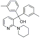 (2-(PIPERIDIN-1-YL)PYRIDIN-3-YL)DIM-TOLYLMETHANOL Struktur