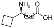 (S)-3-AMINO-3-CYCLOBUTYL-PROPIONIC ACID Struktur